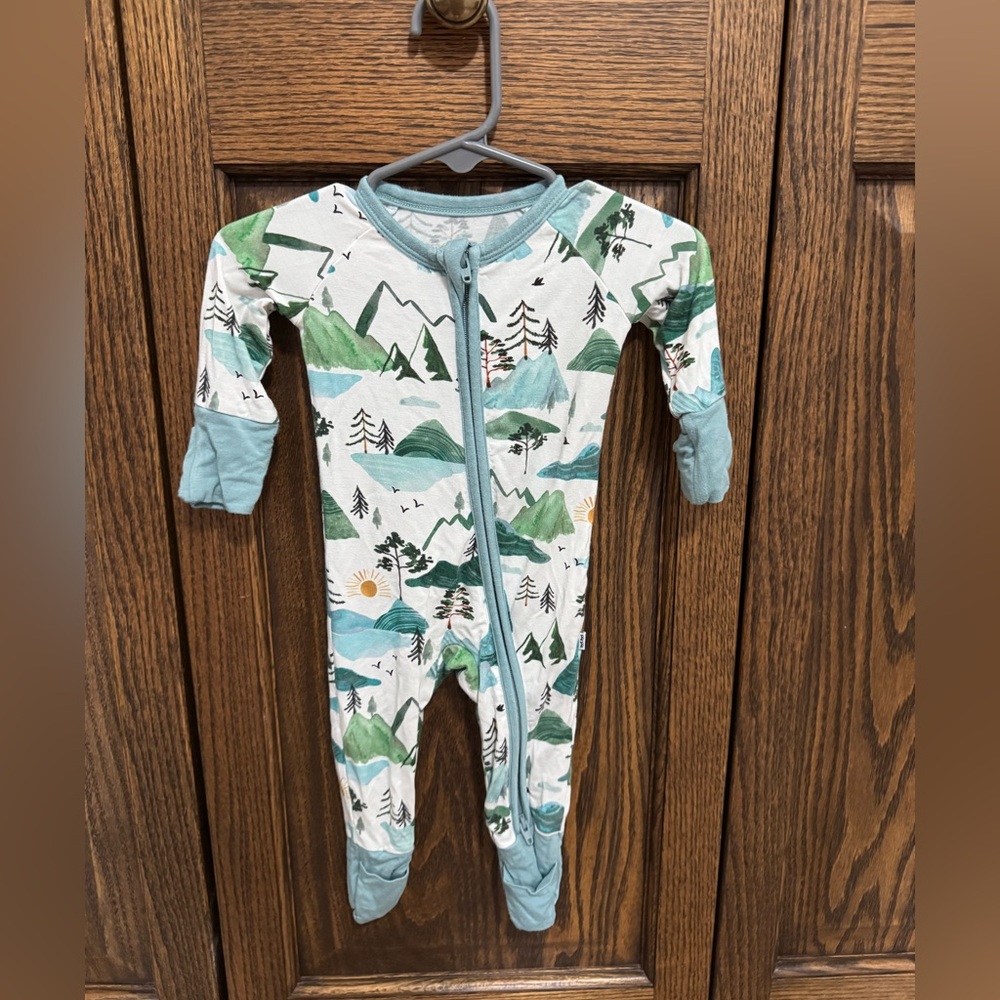 Little Sleepies Mountain Mist Zippie